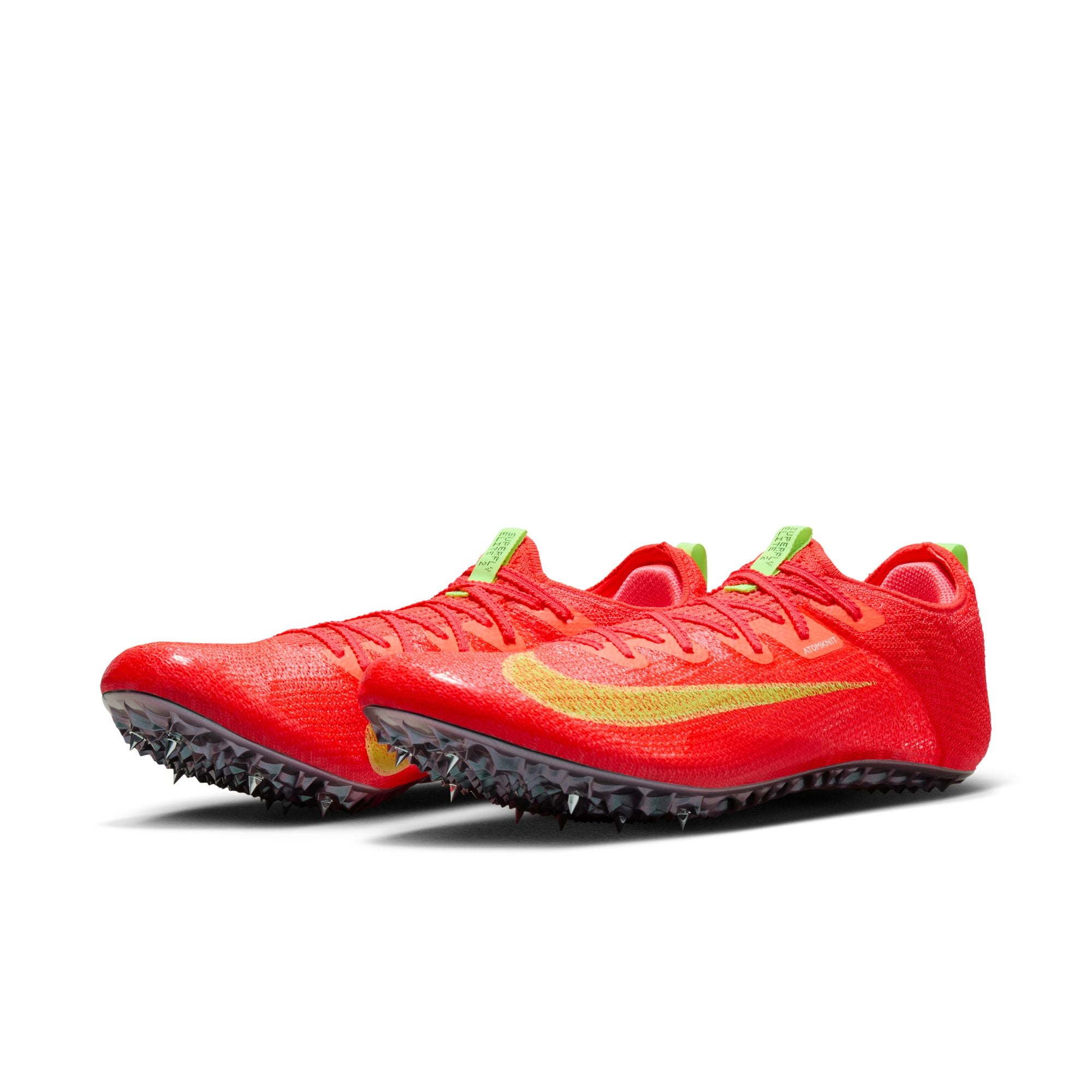 Nike Zoom Superfly Elite 2 Spikes Bright Crimson / Lime Blast / Mint Foam / Washed Coral - Achilles Heel