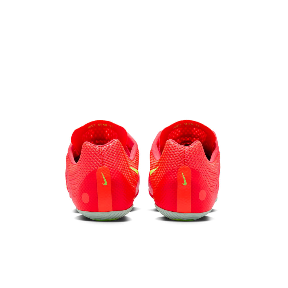 Nike Zoom Rival Sprint Running Spikes Bright Crimson / Washed Coral / Hyper Orange - achilles heel
