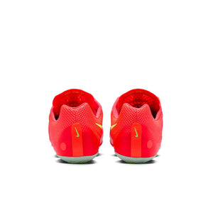 Nike Zoom Rival Sprint Running Spikes Bright Crimson / Washed Coral / Hyper Orange - achilles heel