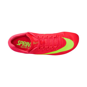 Nike Zoom Rival Sprint Running Spikes Bright Crimson / Washed Coral / Hyper Orange - achilles heel