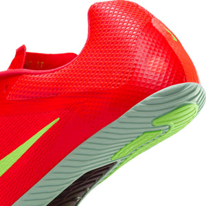 Nike Zoom Rival Sprint Running Spikes Bright Crimson / Washed Coral / Hyper Orange - achilles heel