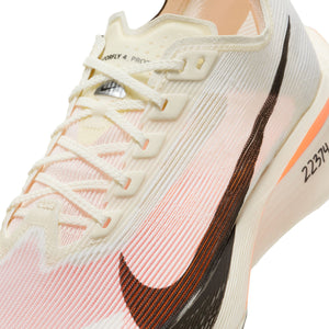 Nike Women's Vaporfly 4 Proto Running Shoes Sail / Total Orange / White / Black - achilles heel