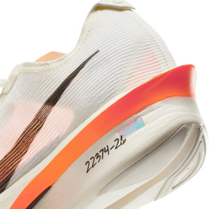 Nike Women's Vaporfly 4 Proto Running Shoes Sail / Total Orange / White / Black - achilles heel