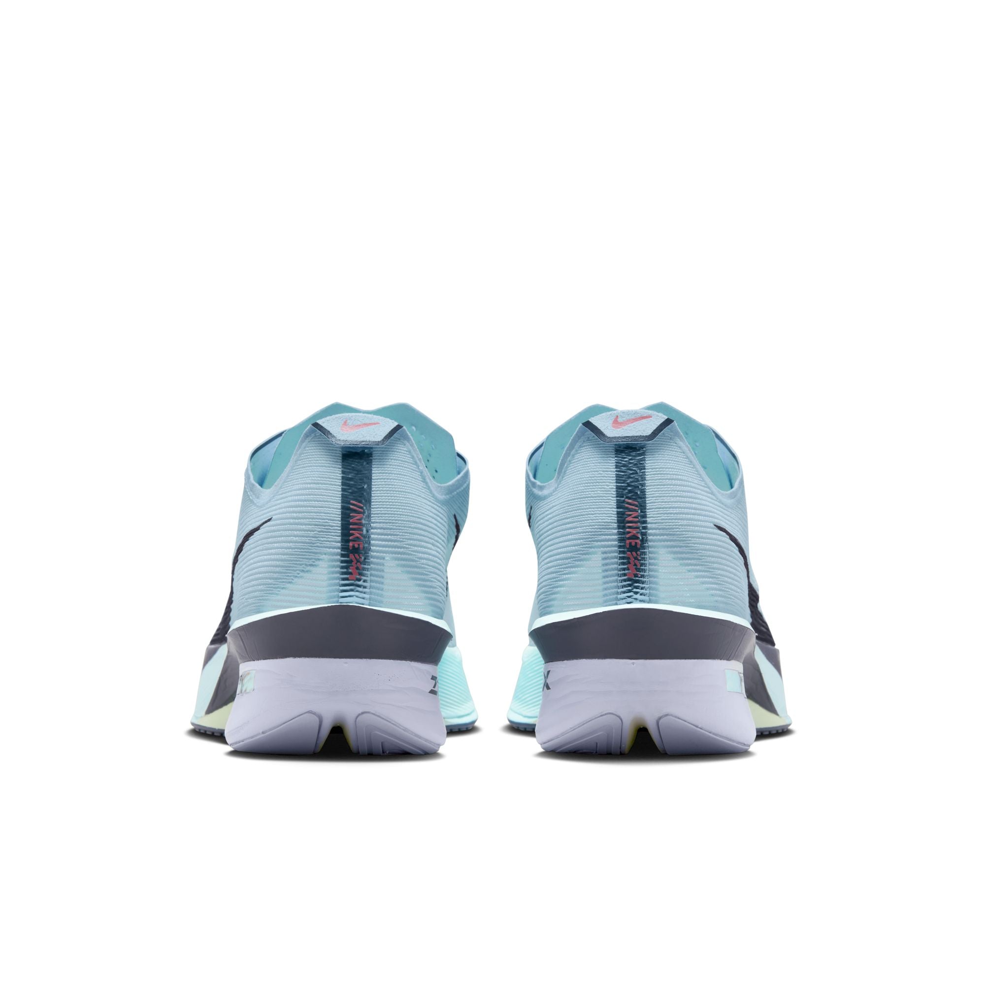 Women's Vaporfly 4 Running Shoes Glacier Blue / Blue Tint / Amethyst Tint / Gridiron - Achilles Heel