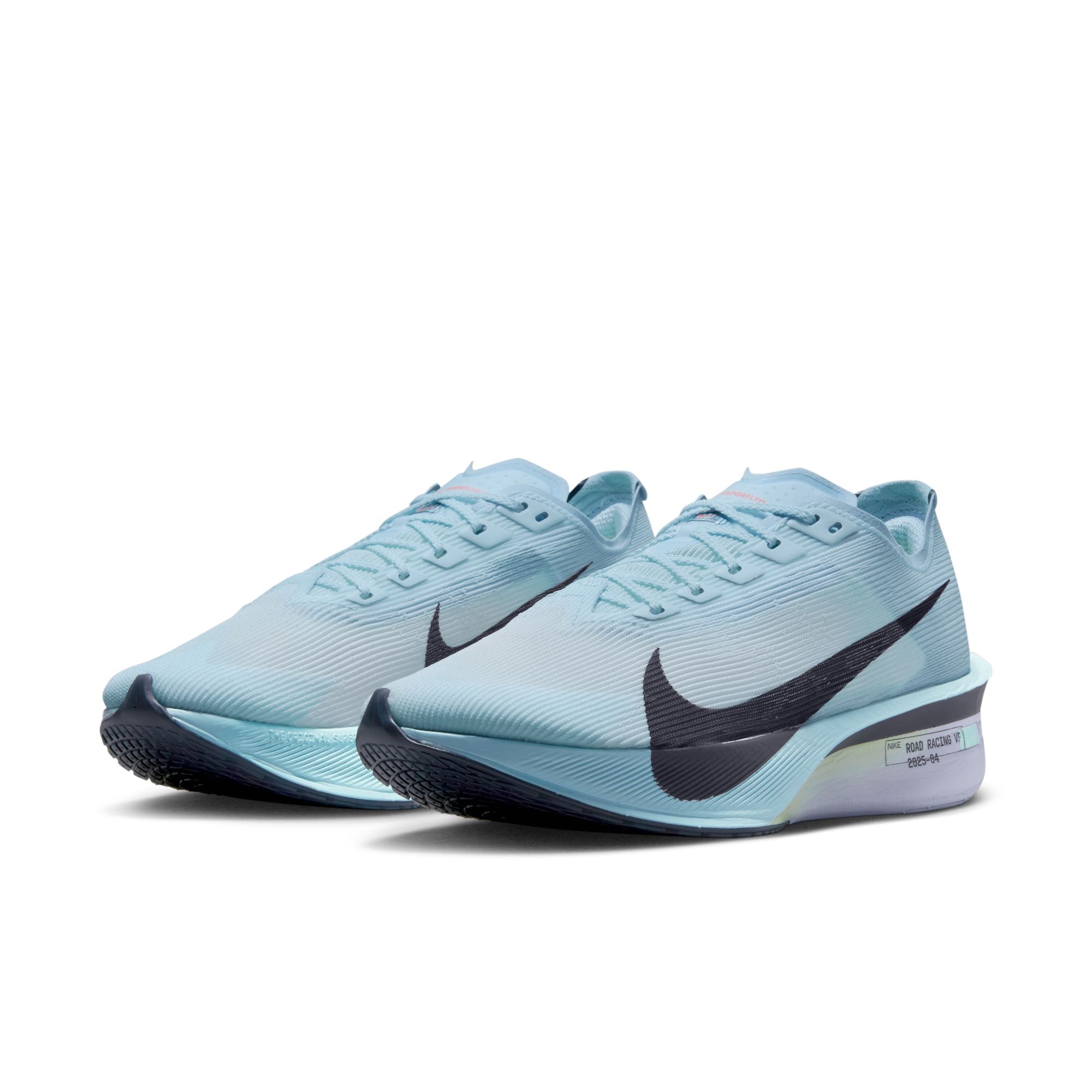 Women's Vaporfly 4 Running Shoes Glacier Blue / Blue Tint / Amethyst Tint / Gridiron - Achilles Heel