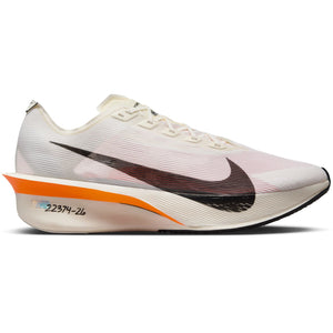 Nike Men's Vaporfly 4 Proto Running Shoes Sail / Total Orange / White / Black - achilles heel