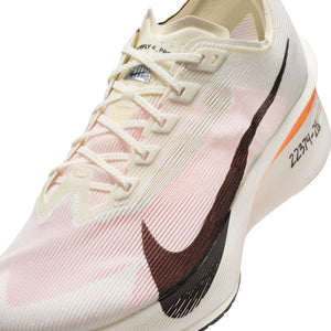 Nike Men's Vaporfly 4 Proto Running Shoes Sail / Total Orange / White / Black - achilles heel