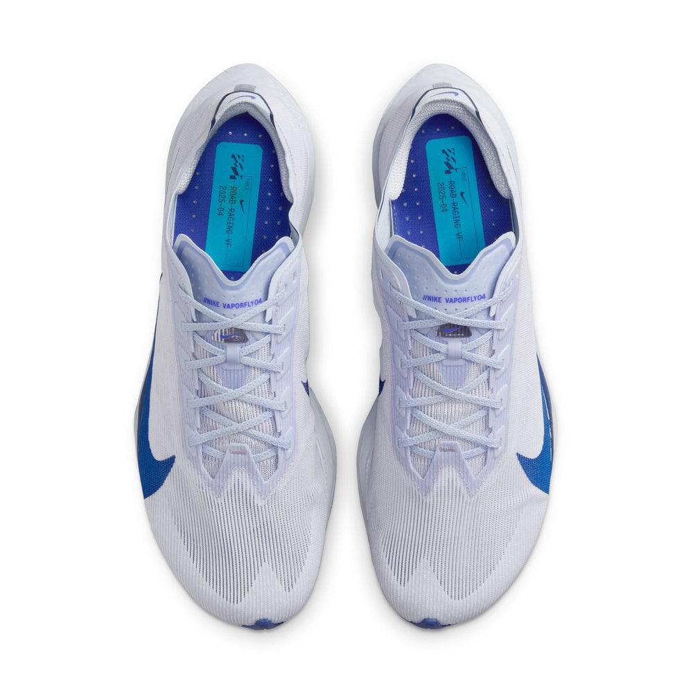 Nike Men's Vaporfly 4 Running Shoes Ghost / Persian Violet / Football Grey / Blue Void - achilles heel