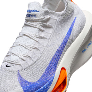Nike Women's Alphafly 3 Blueprint Running Shoes White / Blue - achilles heel
