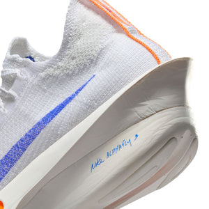 Nike Women's Alphafly 3 Blueprint Running Shoes White / Blue - achilles heel