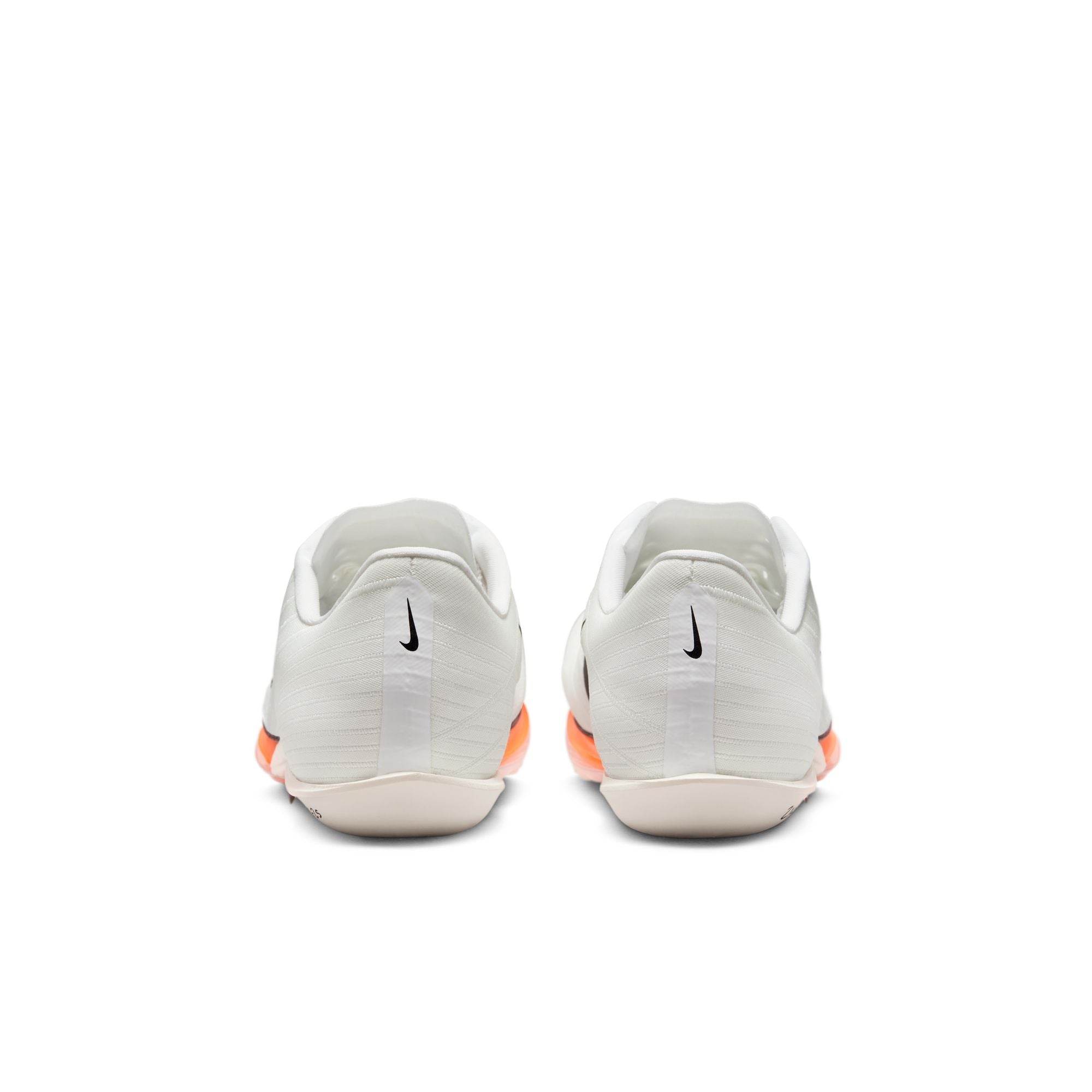 Nike Air Zoom Maxfly 2 Proto Running Spikes White / Black / Total Orange - Achilles Heel