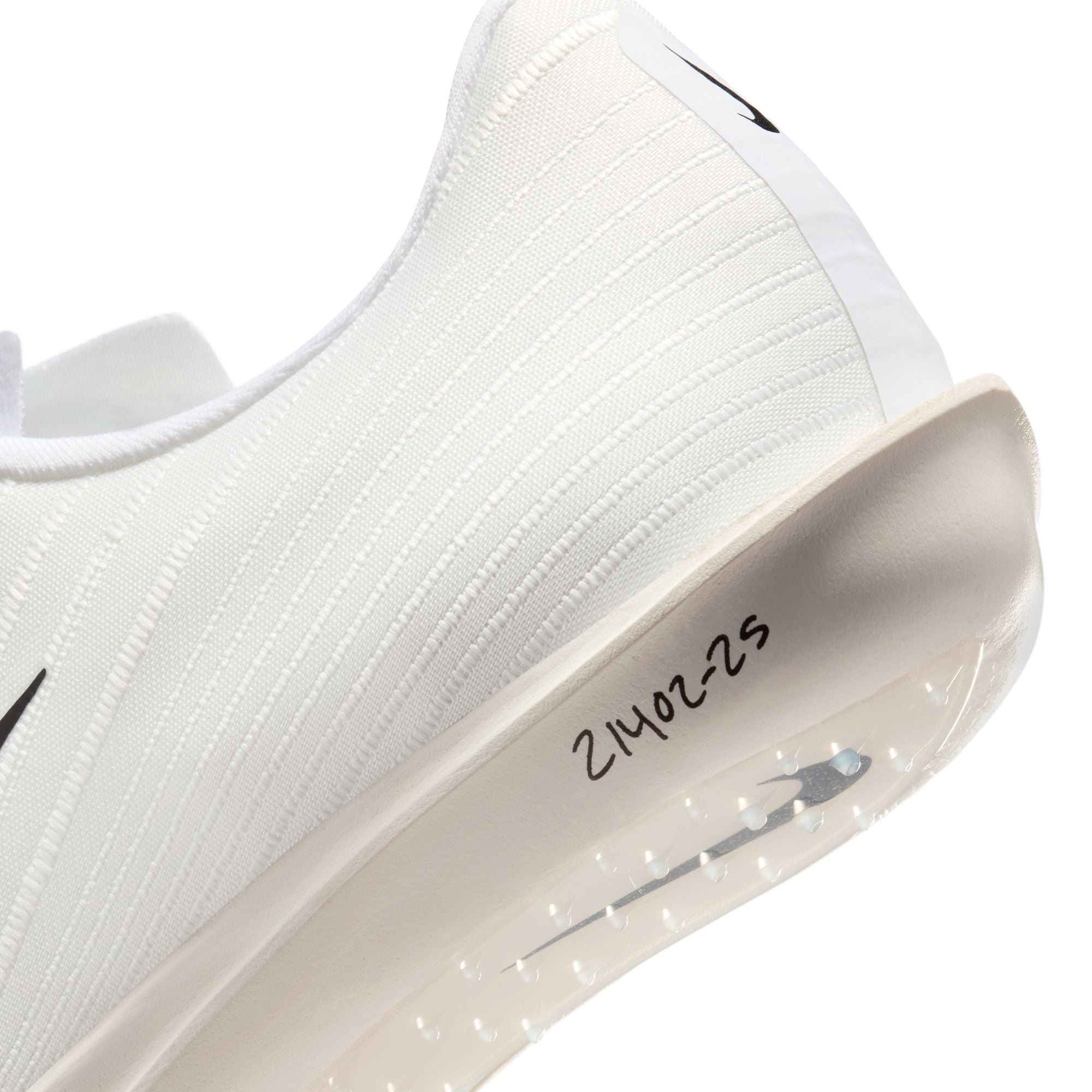 Nike Air Zoom Maxfly 2 Proto Running Spikes White / Black / Total Orange - Achilles Heel