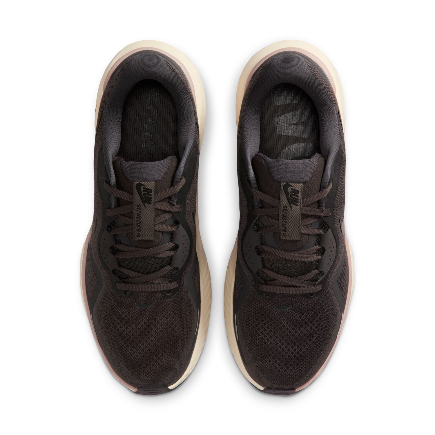 Men's Air Zoom Structure 26 Running Shoes Medium Ash / College Grey / Black - Achilles Heel