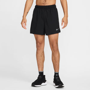 Nike Men's Dri-FIT Challenger 5 Inch 2 in 1 Versatile Shorts Black / Reflective Silver - achilles heel
