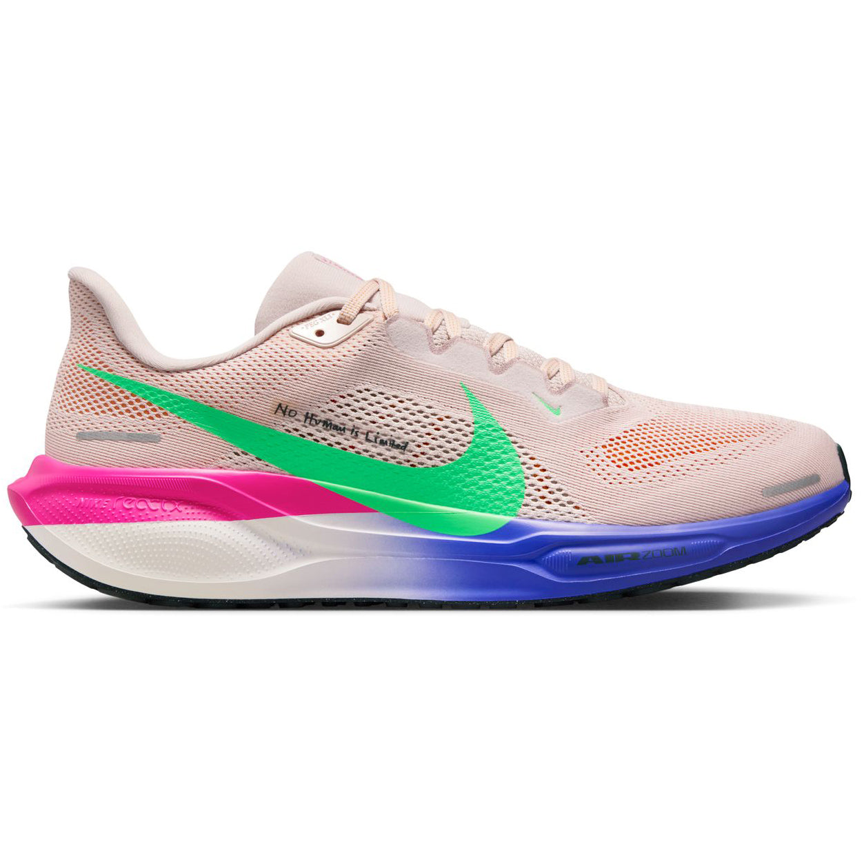Men's Pegasus 41 Eliud Kipchoge Running Shoes Silt Red / Persian Violet / Fire Pink / Green Shock