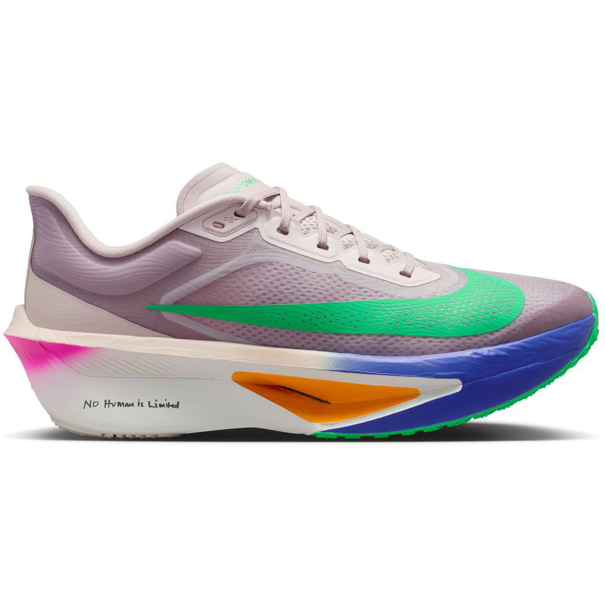 Men's Zoom Fly 6 Eliud Kipchoge Running Shoes Silt Red / Persian Violet / Fire Pink / Green Shock