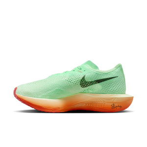 Nike Men's Vaporfly 3 Eliud Kipchoge Running Shoes Vapor Green / Black / Dragon Red - achilles heel