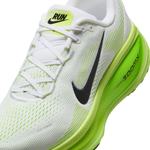 Nike Men's Air Zoom Vomero 18 Running Shoes White / Electric Green / Volt / Black - achilles heel