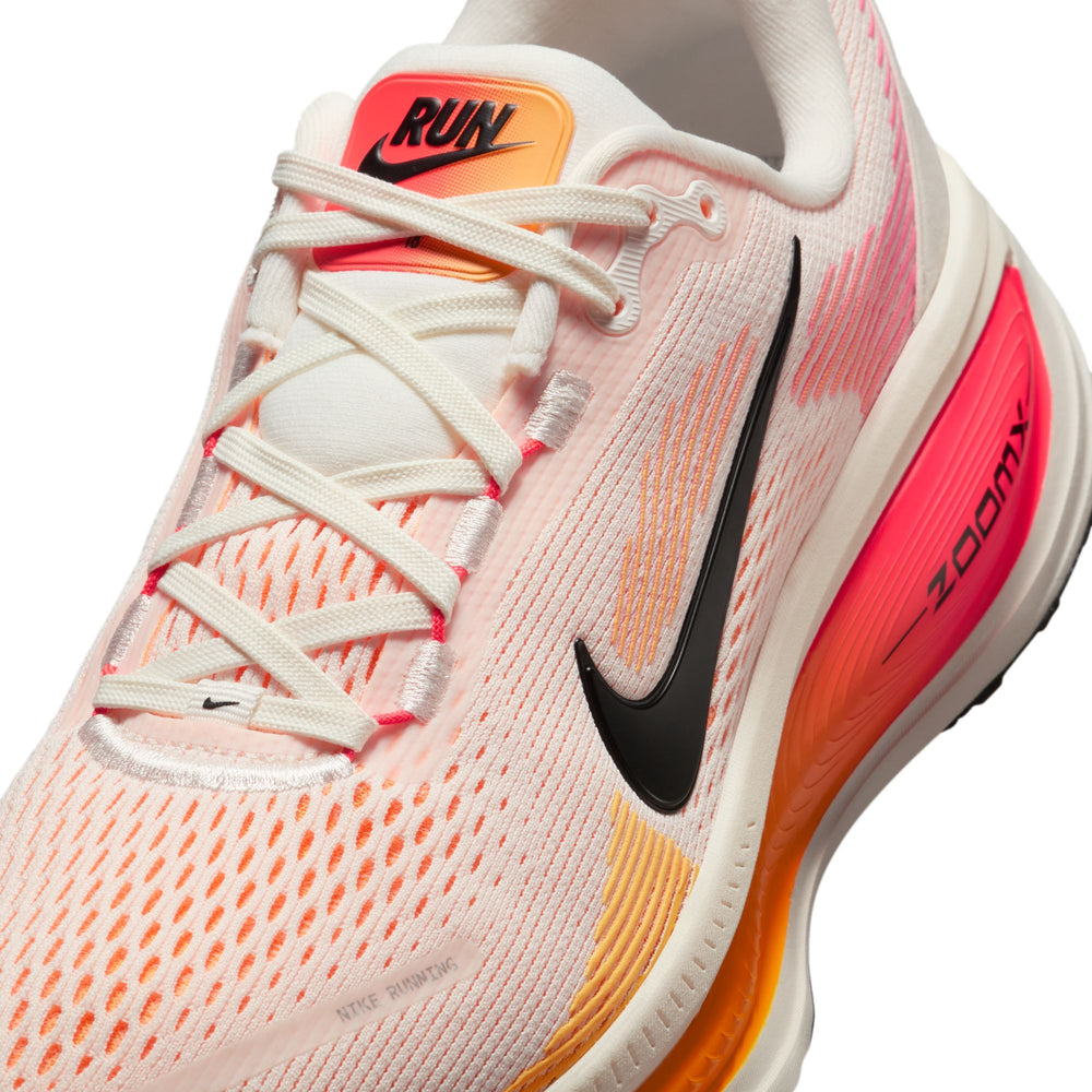 Nike Women's Vomero 18 Running Shoes Sail / Bright Crimson / Laser Orange / Black - achilles heel