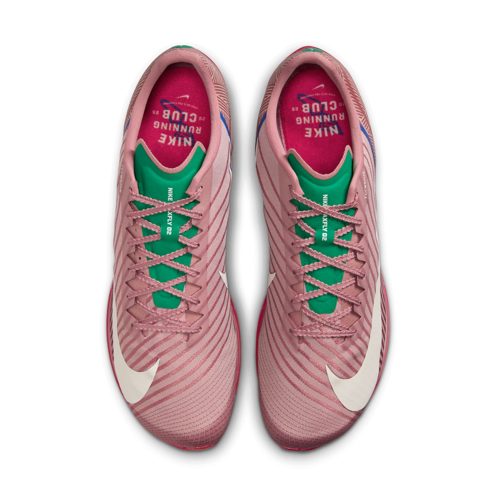 Nike Air Zoom Maxfly 2 Running Spikes Red Stardust / Red Sepia / University Red / Pale Ivory - Achilles Heel