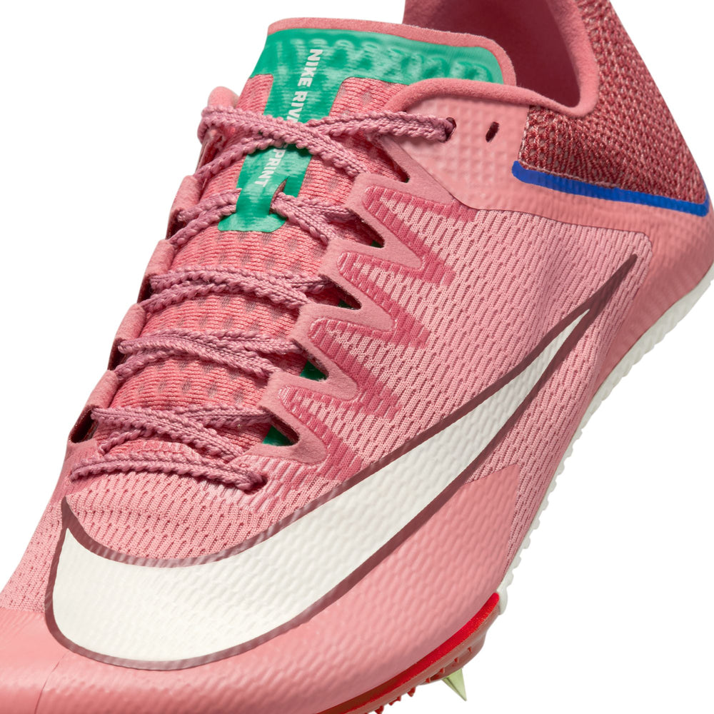 Nike Zoom Rival Sprint Running Spikes Red Stardust / Stadium Green / University Red / Pale Ivory - achilles heel