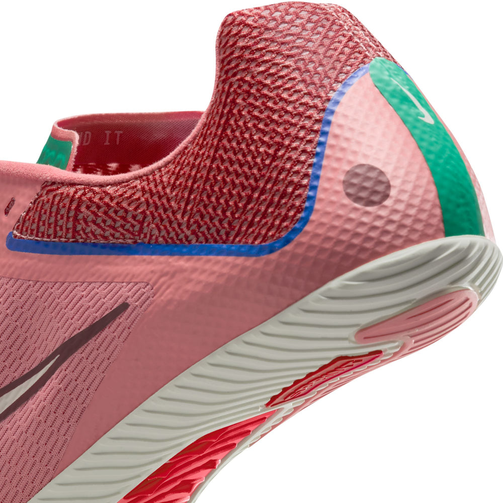 Nike Zoom Rival Sprint Running Spikes Red Stardust / Stadium Green / University Red / Pale Ivory - achilles heel