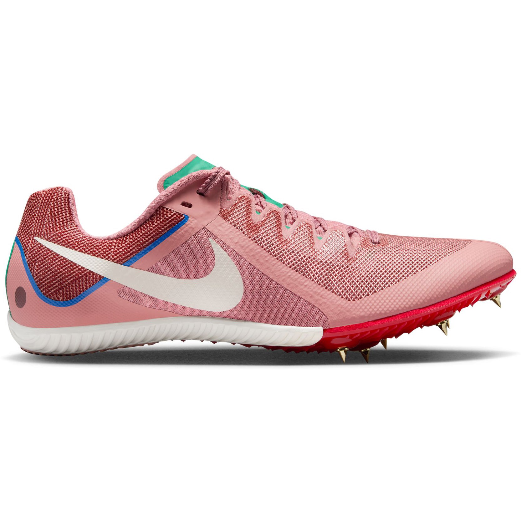 Nike Zoom Rival Multi Running Spikes Red Stardust / Pale Ivory / Malachite - Achilles Heel