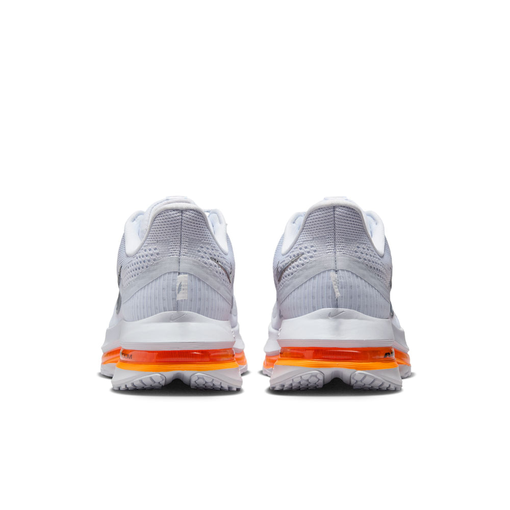 Nike Women's Pegasus Premium Running Shoes Football Grey / Total Orange - achilles heel
