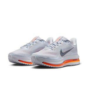 Nike Women's Pegasus Premium Running Shoes Football Grey / Total Orange - achilles heel