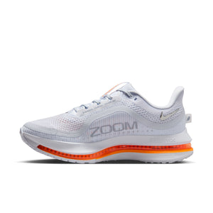 Nike Women's Pegasus Premium Running Shoes Football Grey / Total Orange - achilles heel