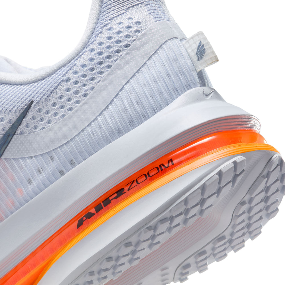 Nike Women's Pegasus Premium Running Shoes Football Grey / Total Orange - achilles heel