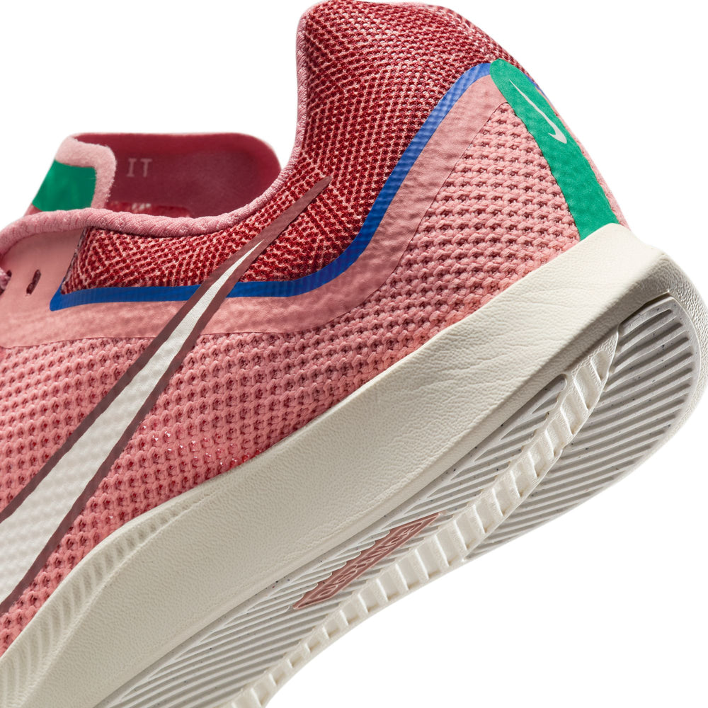 Nike Zoom Rival Distance Running Spikes Red Stardust / Malachite / University Red / Pale Ivory - achilles heel