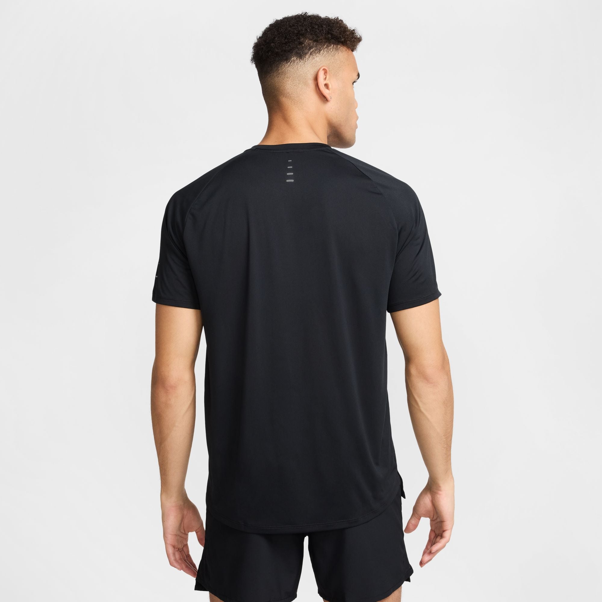 Men's Dri-FIT Stride ADV Running Tee Black - Achilles Heel