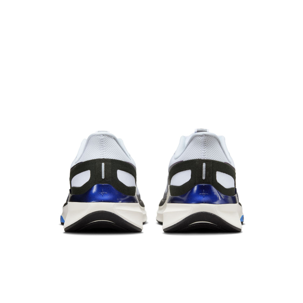 Nike Men's Air Zoom Structure 25 Running Shoes White / Black / Sail / Photo Blue - achilles heel