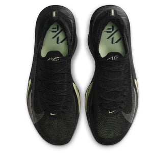 Nike Men's Alphafly 3 Running Shoes Black / Olive Aura / Metallic Silver / Metallic Medium Ash - achilles heel