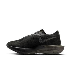 Nike Men's Vaporfly 3 Running Shoes Black / Olive Aura / Metallic Medium Ash - achilles heel