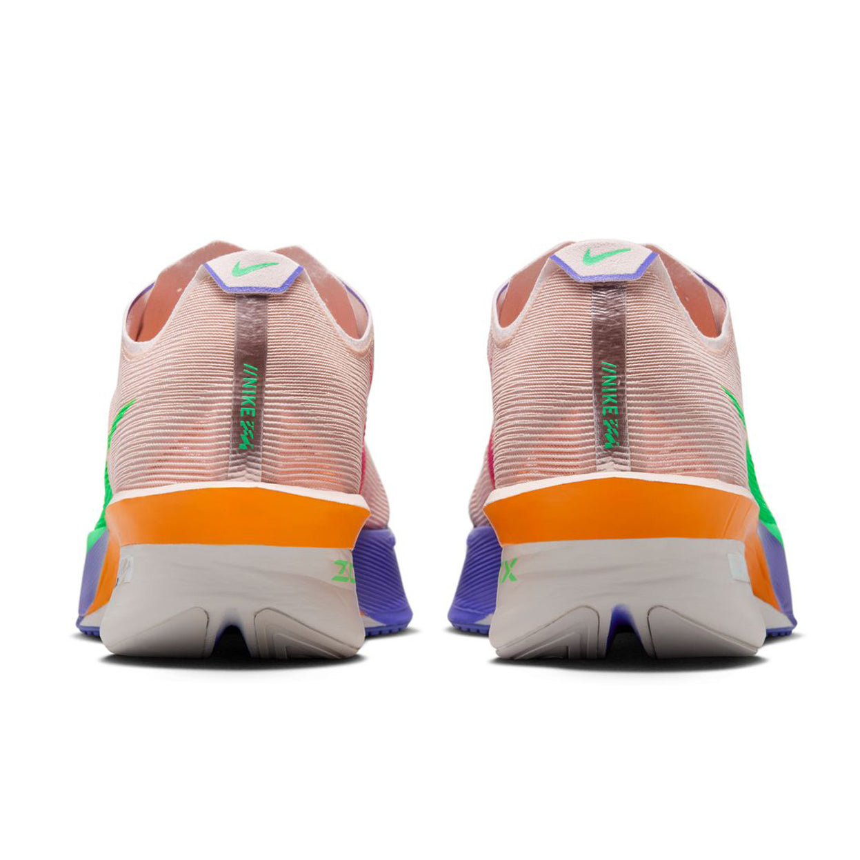 Men's Vaporfly 4 Eliud Kipchoge Running Shoes Silt Red / Fire Pink / Bright Ceramic / Green Shock