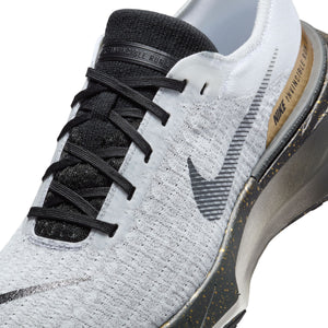 Nike Men's Invincible 3 Running Shoes White / Black / Smoke Grey - achilles heel