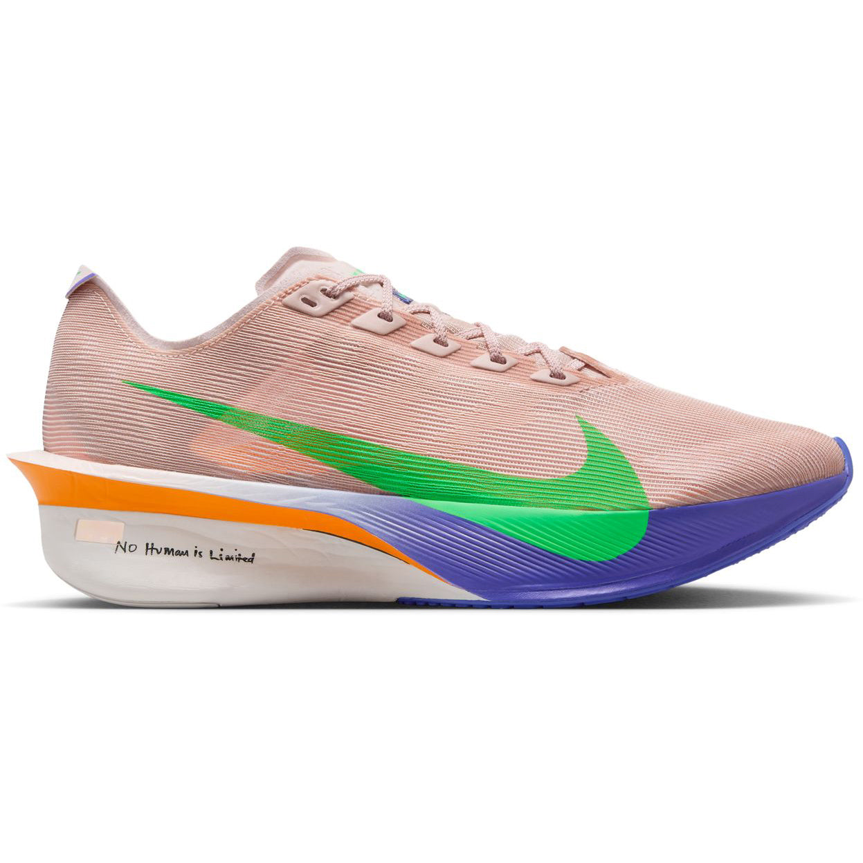 Men's Vaporfly 4 Eliud Kipchoge Running Shoes Silt Red / Fire Pink / Bright Ceramic / Green Shock