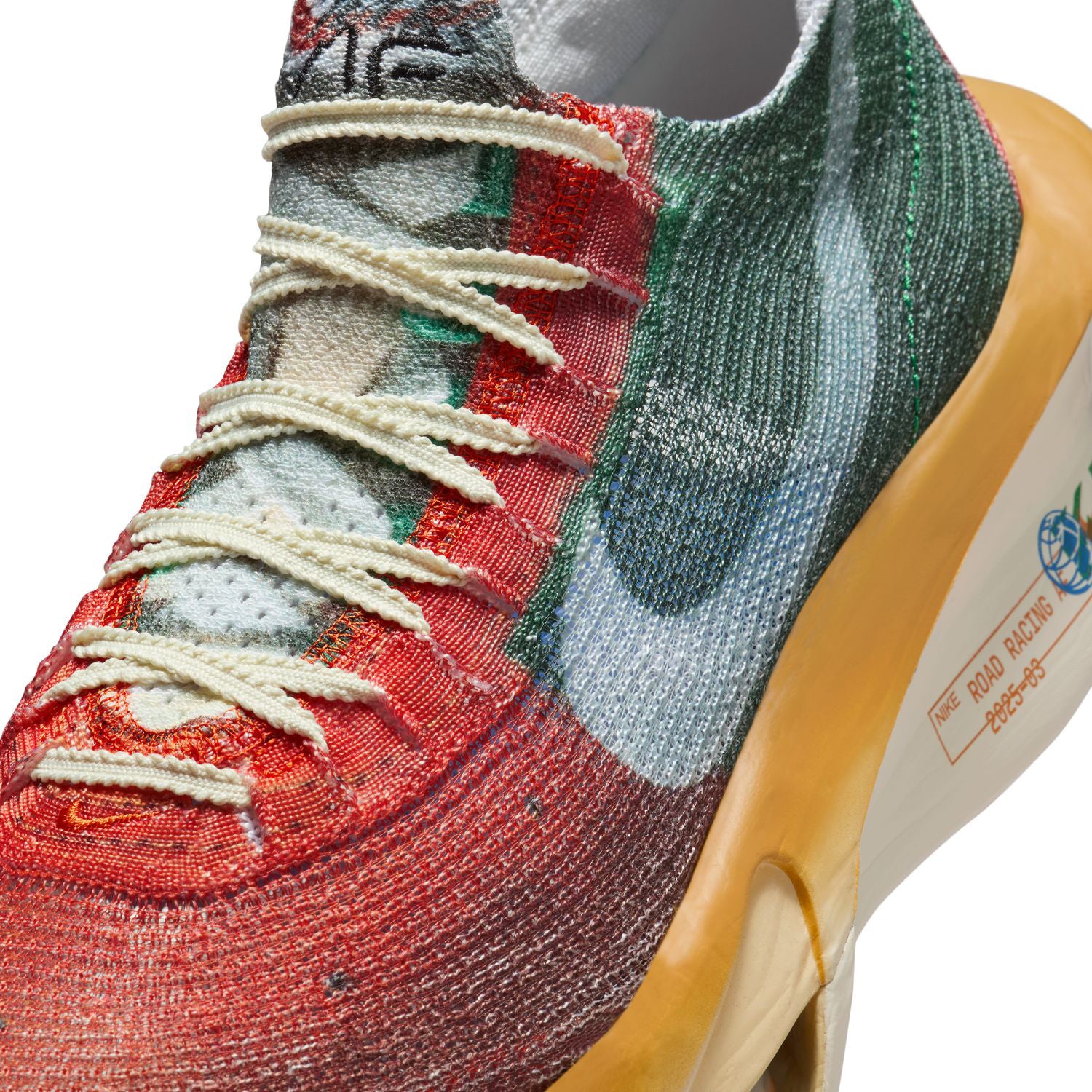 Men's Alphafly 3 Premium Running Shoes Multi-Colour / Starfish / Aloe Verde / Clear - Achilles Heel