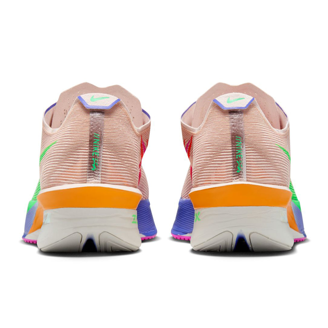 Women's Vaporfly 4 Eliud Kipchoge Running Shoes Silt Red / Fire Pink / Bright Ceramic / Green Shock - Achilles Heel