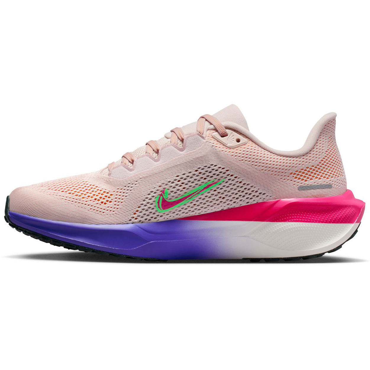 Women's Pegasus 41 Eliud Kipchoge Running Shoes Silt Red / Persian Violet / Fire Pink / Green Shock