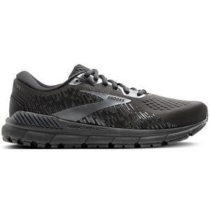 Brooks Men's Addiction GTS 15 Running Shoes Black / Black / Ebony - achilles heel