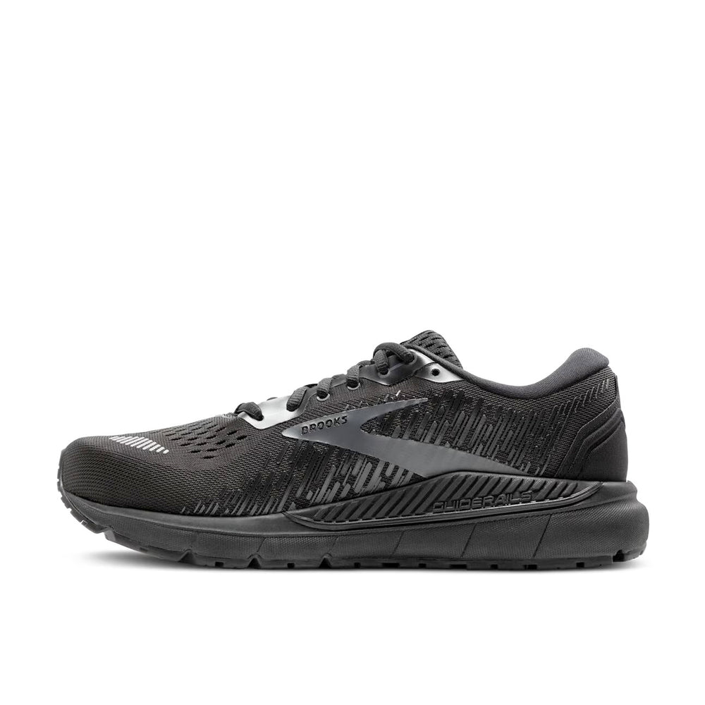 Brooks Men's Addiction GTS 15 Running Shoes Black / Black / Ebony - achilles heel
