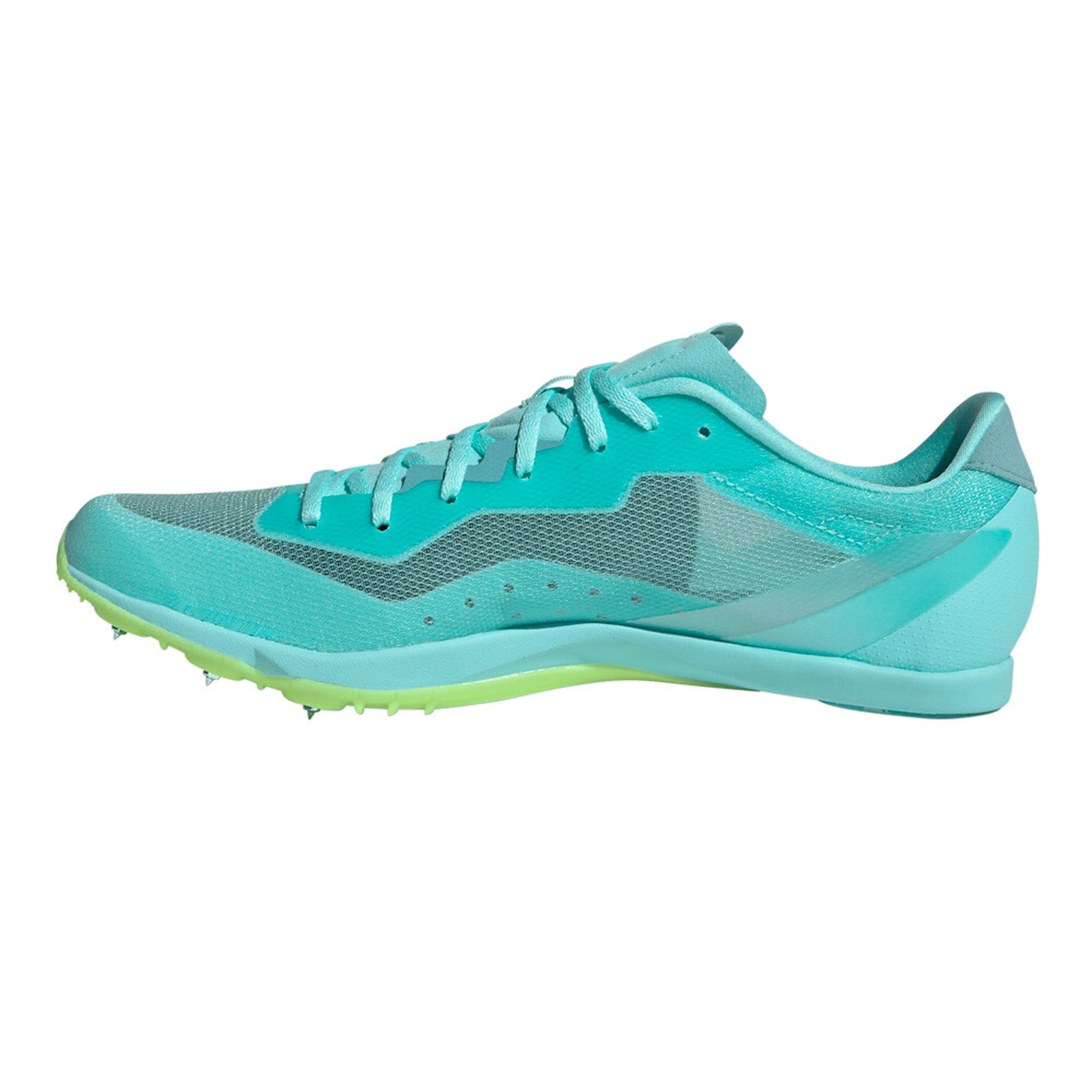 Distancestar Running Spikes Flash Aqua / Cloud White / Lucid Lemon - Achilles Heel