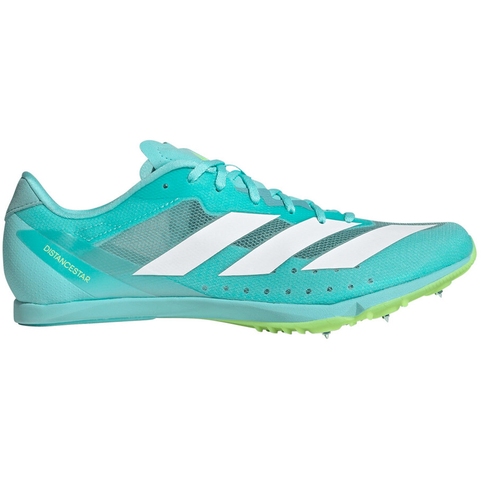 Distancestar Running Spikes Flash Aqua / Cloud White / Lucid Lemon - Achilles Heel
