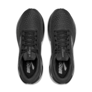Brooks Men's Adrenaline GTS 24 Extra Wide Fit Running Shoes Black / Black / Ebony - achilles heel