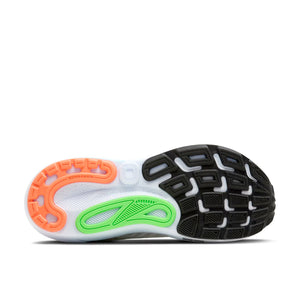 Brooks Men's Adrenaline GTS 24 Running Shoes White / Gecko / Atomizer - achilles heel