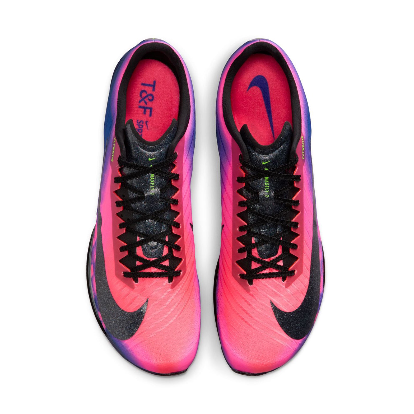 Air Zoom Maxfly 2 Glam Running Spikes Fierce Purple / Flash Crimson / Pink Blast / Black