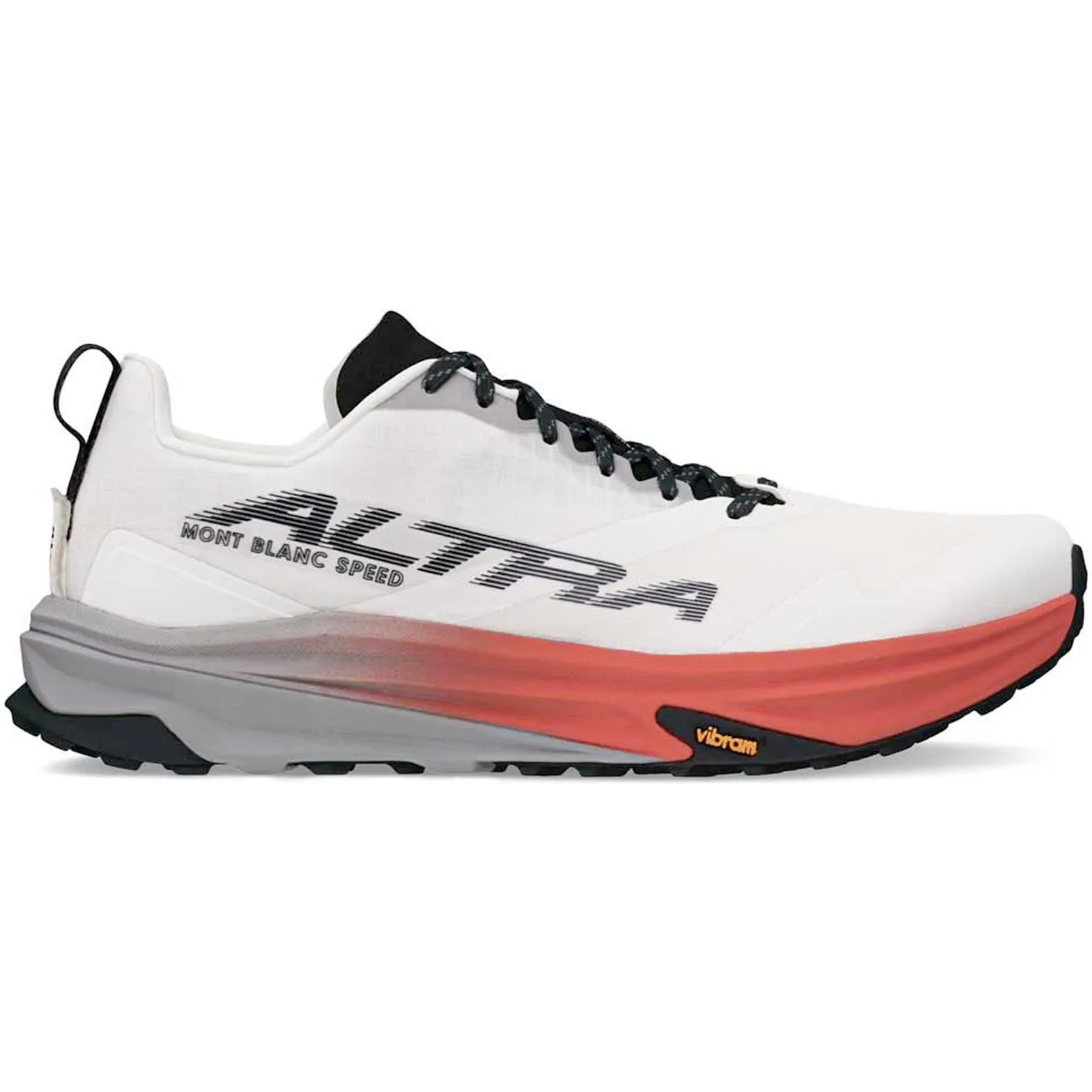 Men's Mont Blanc Speed Trail Running Shoes White / Coral - Achilles Heel